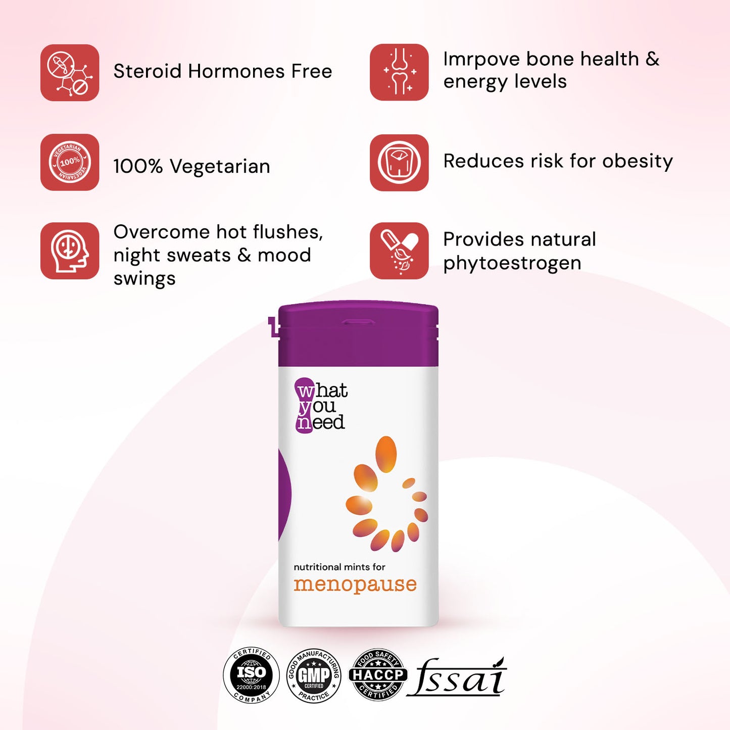menopause care tablets WYN
