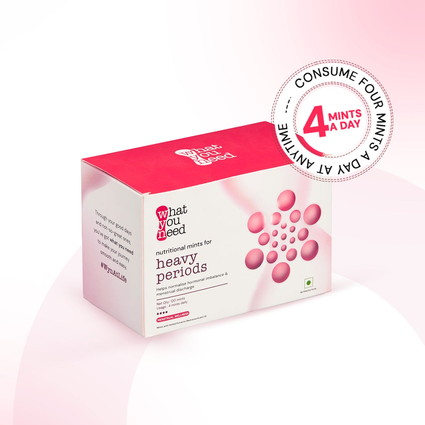 WYN - nutritional mints heavy periods