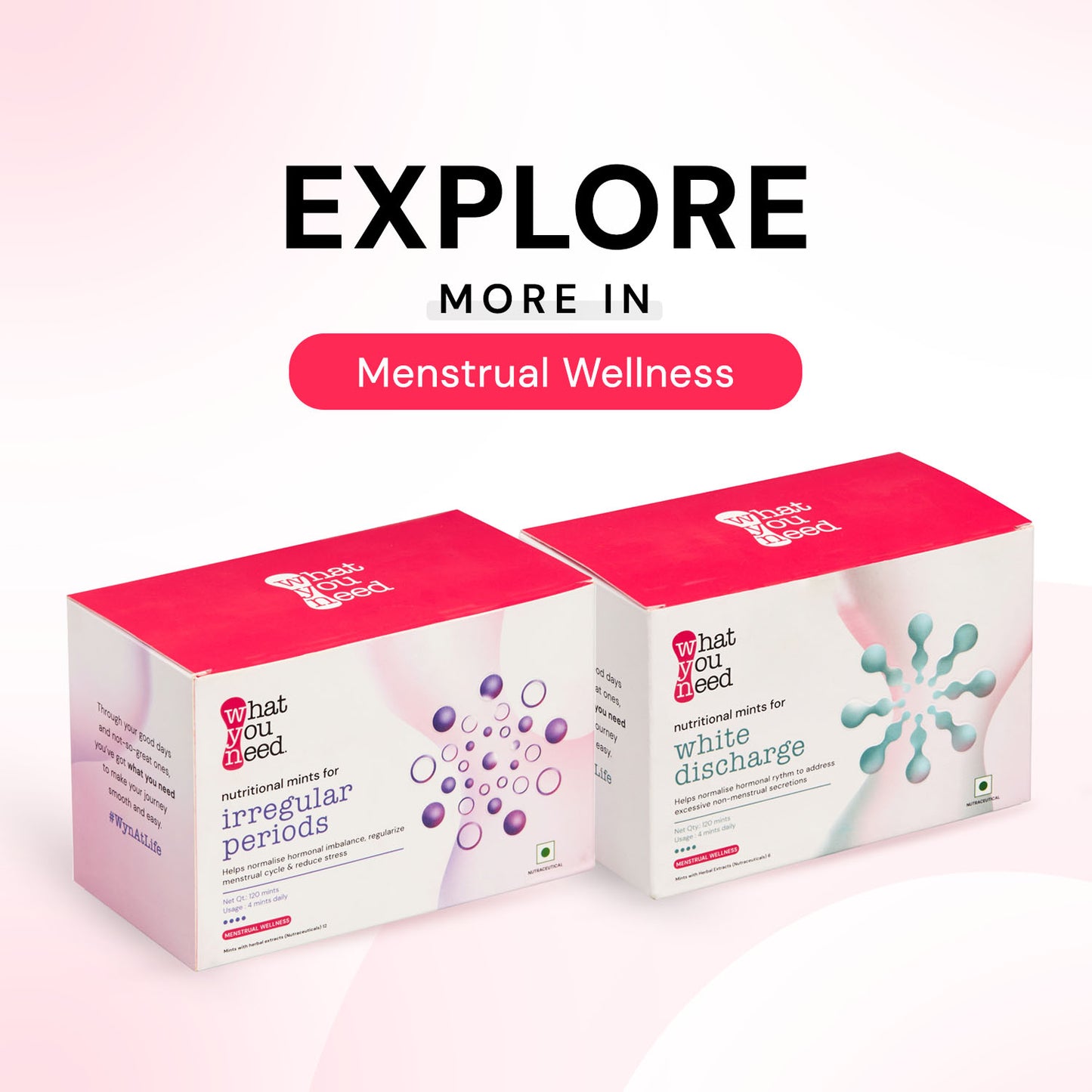 Explore more products in menstrual wellness
