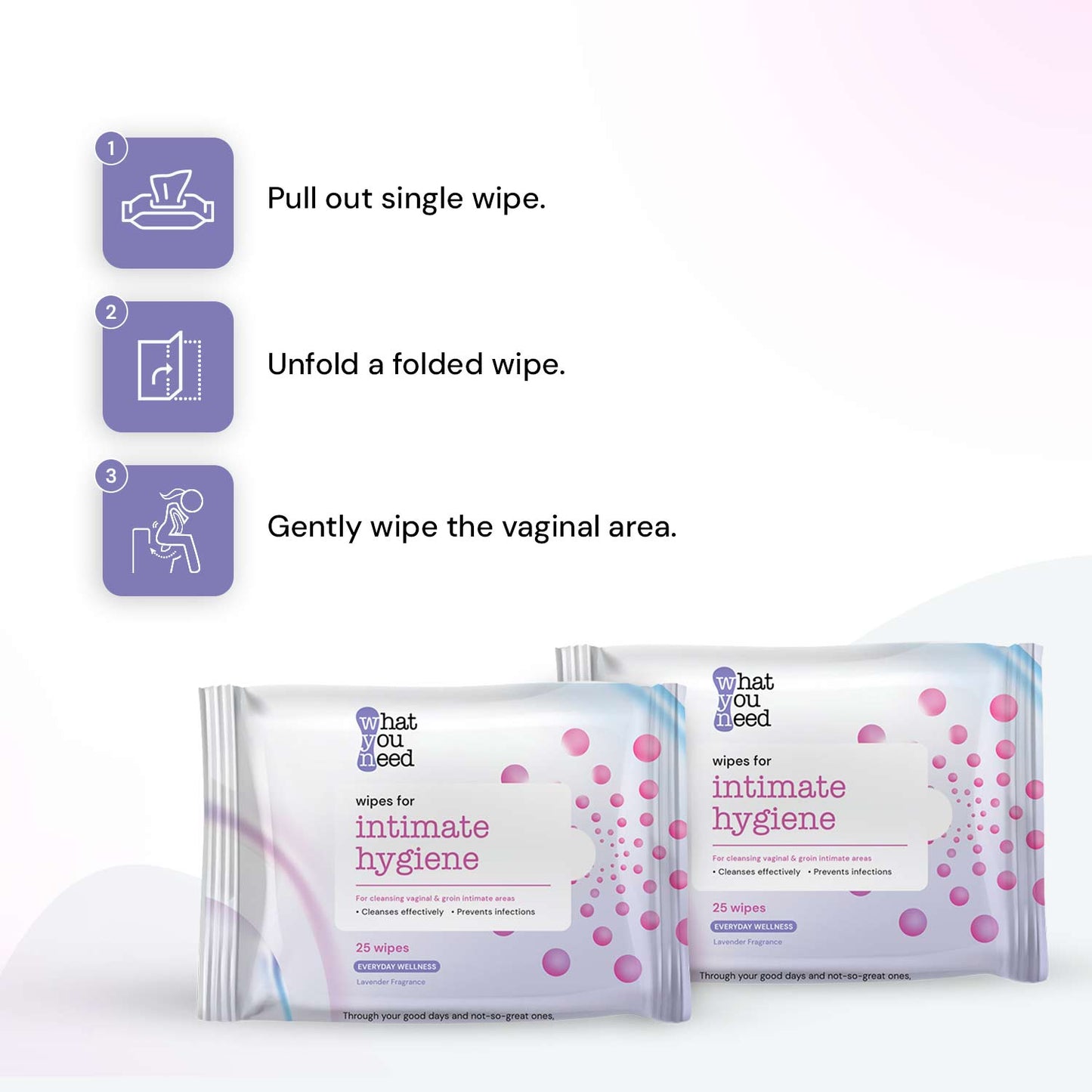 intimate wipes use