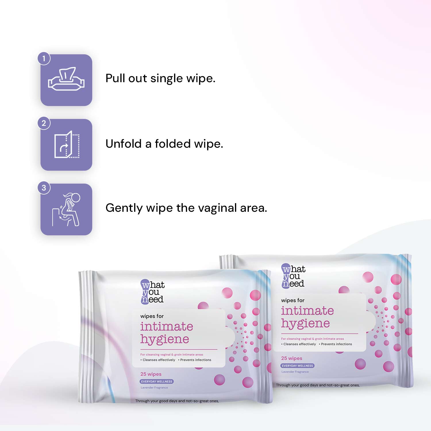 intimate wipes use