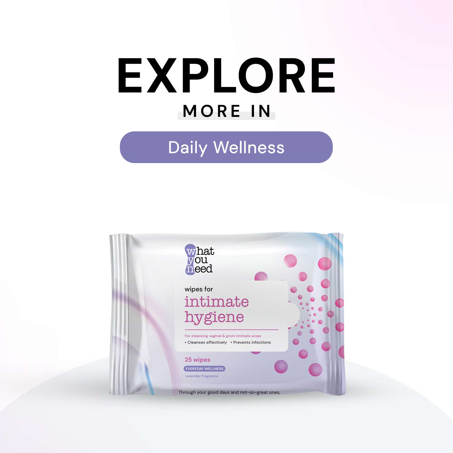 Intimate Women Hygiene Wipes