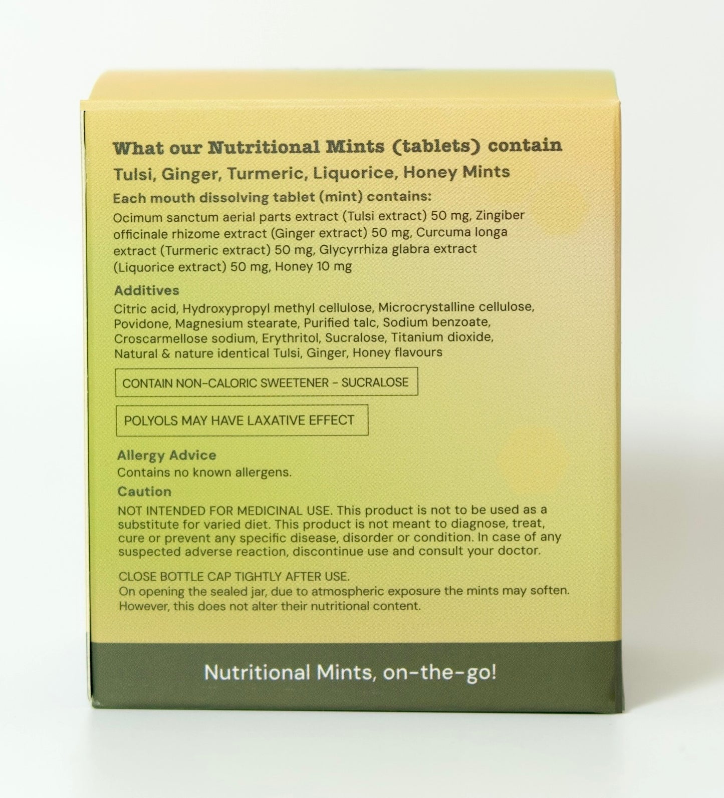 Tulsi, Ginger, Honey Mints