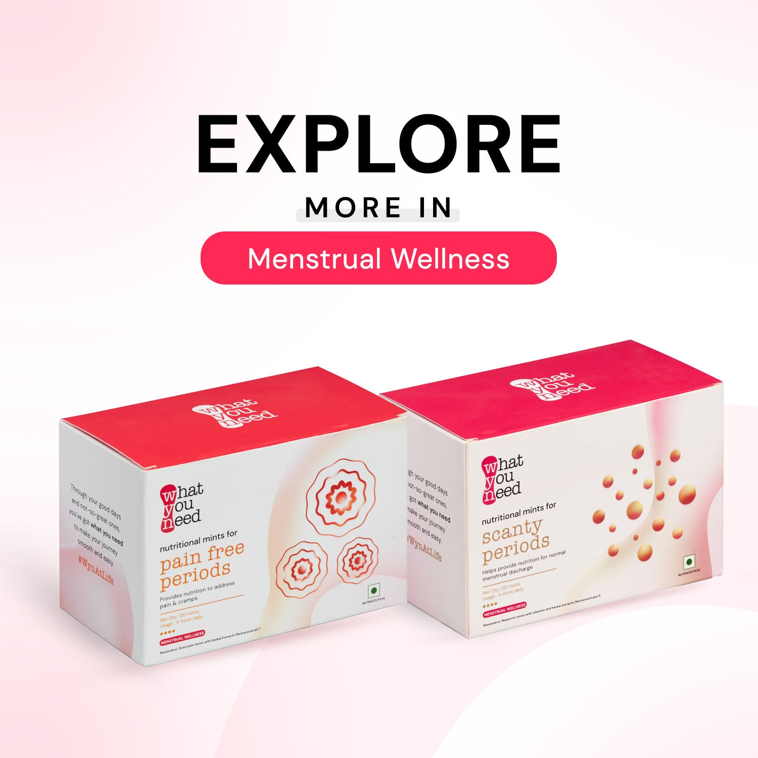 PCOS - Explore more in menstrual wellness