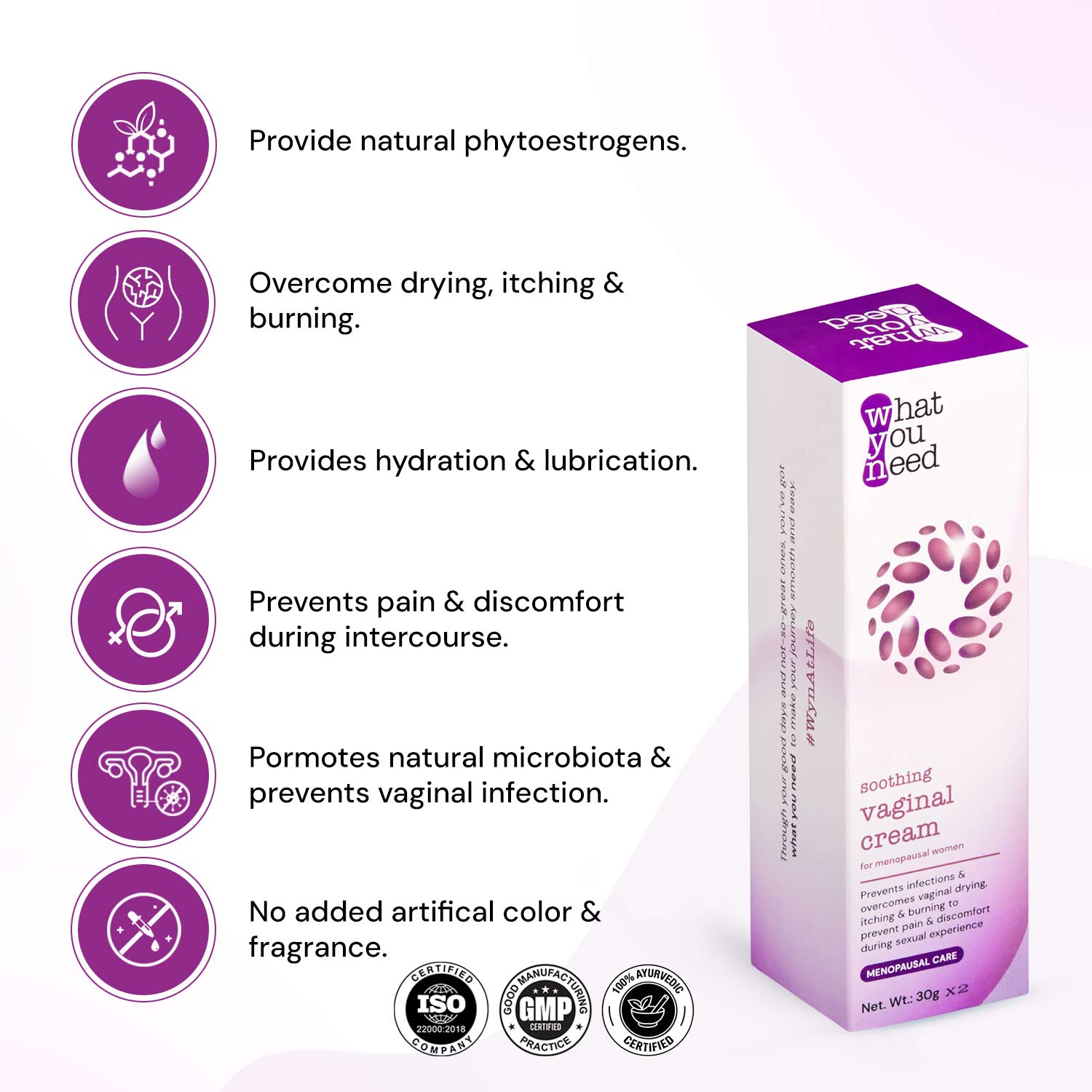Soothing Vaginal Cream Benefits
