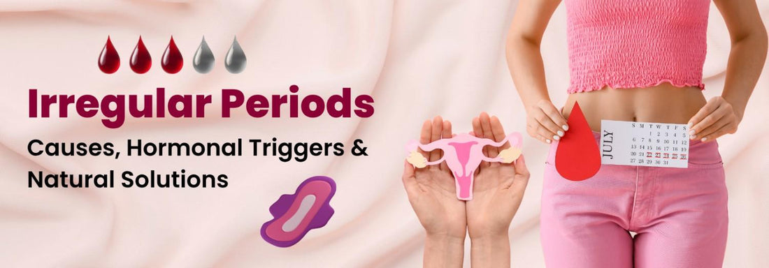 Irregular Periods — Causes, Hormonal Triggers & Natural Solutions
