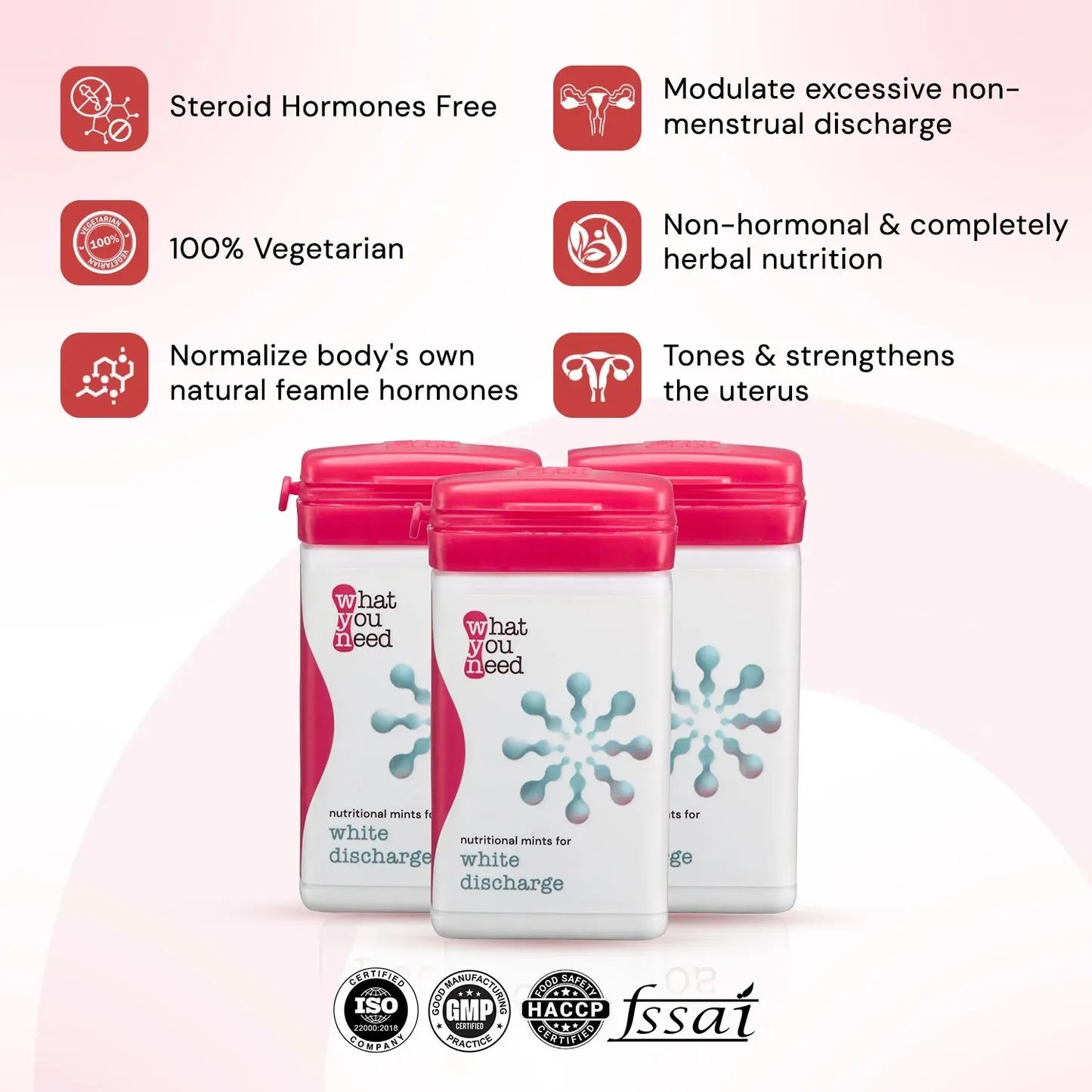 tablets for white discharge in females
