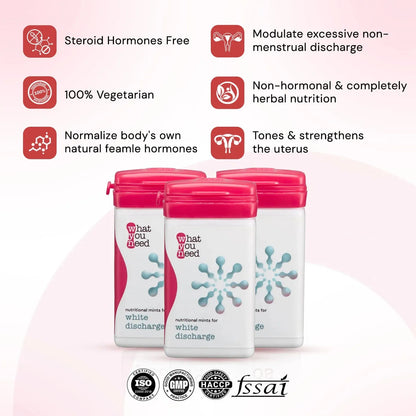 tablets for white discharge in females