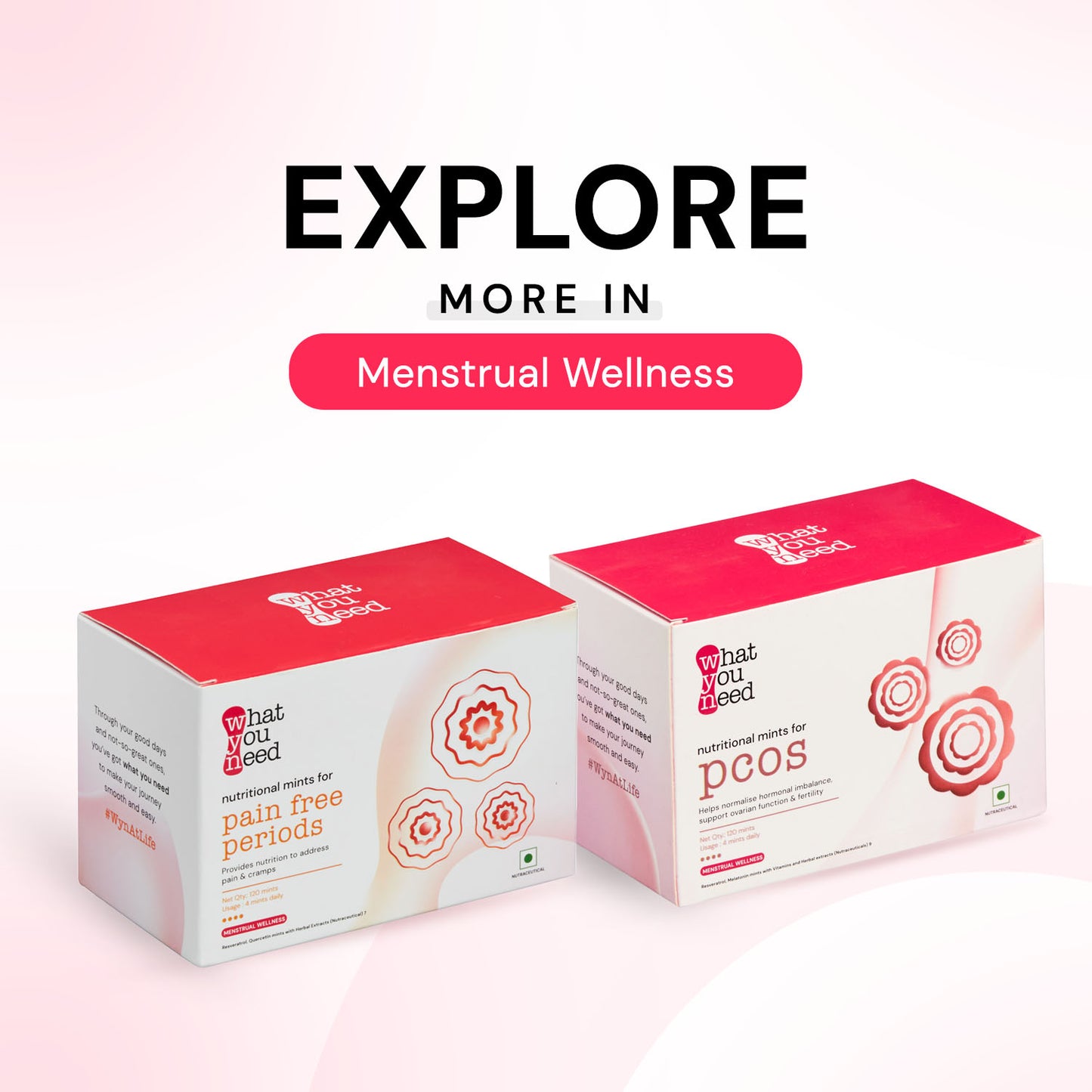 Explore more about Menstrual wellness