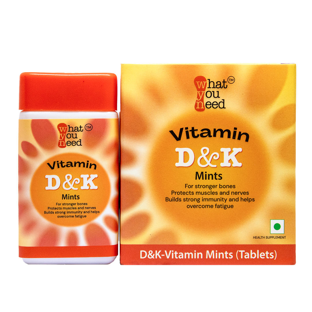 Vitamin D&K Tablets Mints