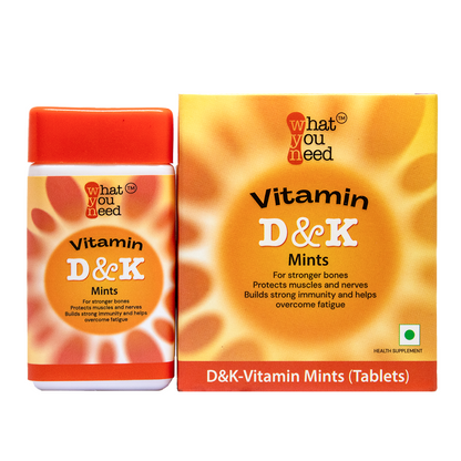 Vitamin D&K Tablets Mints