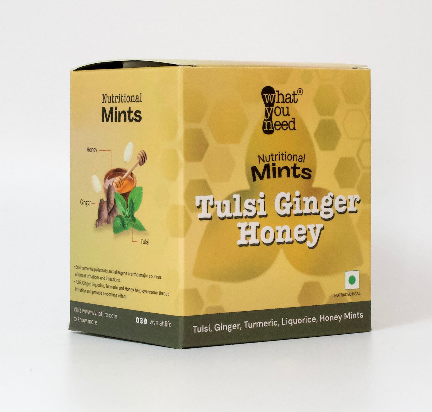 Tulsi, Ginger, Honey Mints