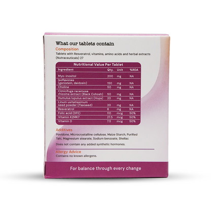 Nutritional Tablets for Menopause
