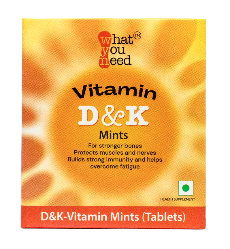 Vitamin D3 and K2 Tablets