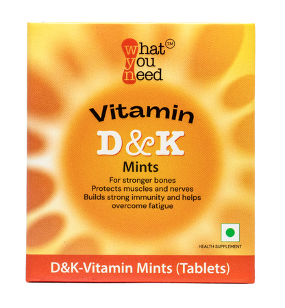 Vitamin D3 and K2 Tablets