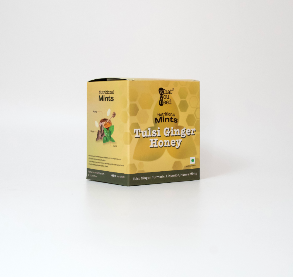 Tulsi, Ginger, Honey Mints