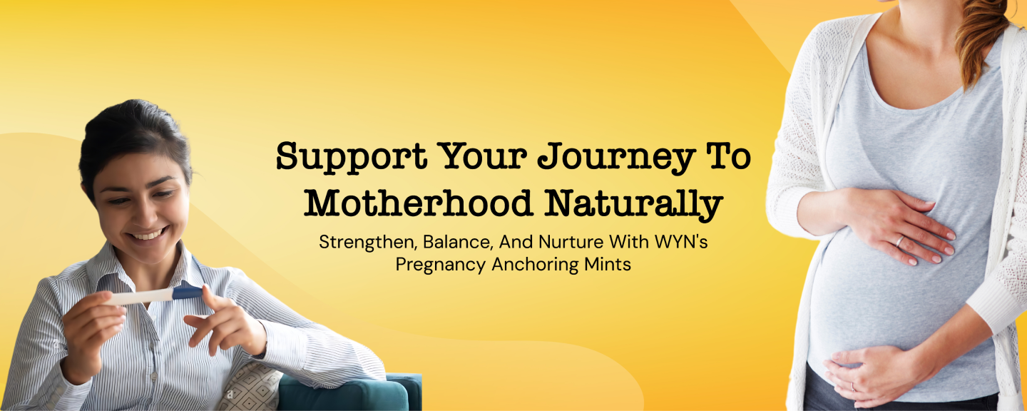 Pregnancy Support Mints Natural Uterine Health for Pregnancy (Hormonal